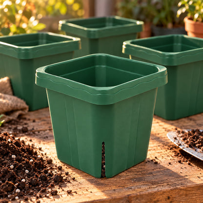 Seedling Pots, 5 x 5 Inches, 4 Pack detail