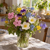 Shade Flower Mix Seeds harvest up close