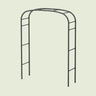 Shallow-Curve Garden Arch, Standard Frame on a soft green background