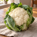 Snowball Y Cauliflower Seeds harvest up close