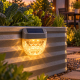 Solar Garden Light, Classic Mount in use in a home garden