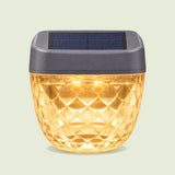 Solar Garden Light, Classic Mount on a soft green background