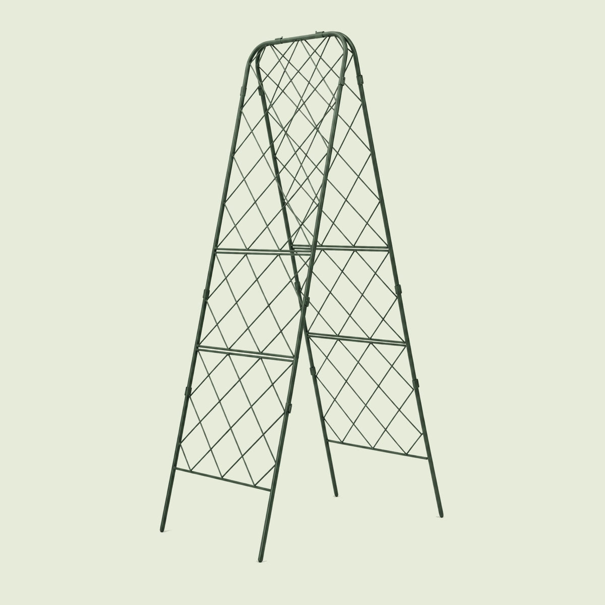 Standard Adjustable A-Frame Trellis on a soft green background