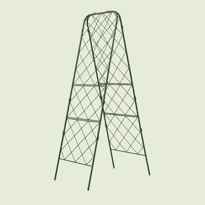 Standard Adjustable A-Frame Trellis on a soft green background