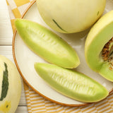 Sweet Delight Honeydew Garden Melon plants in the garden