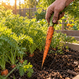 Tendersweet Carrot Seeds growing in a home garden