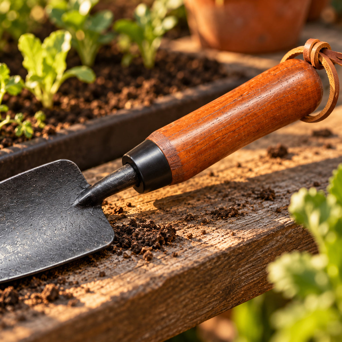 Three-Piece Mini Garden Tool Set detail