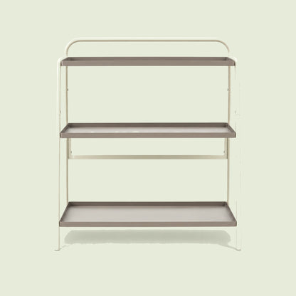Three-Tier Plant Stand on a soft green background