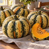 Thriller Winter Squash Seeds harvest up close