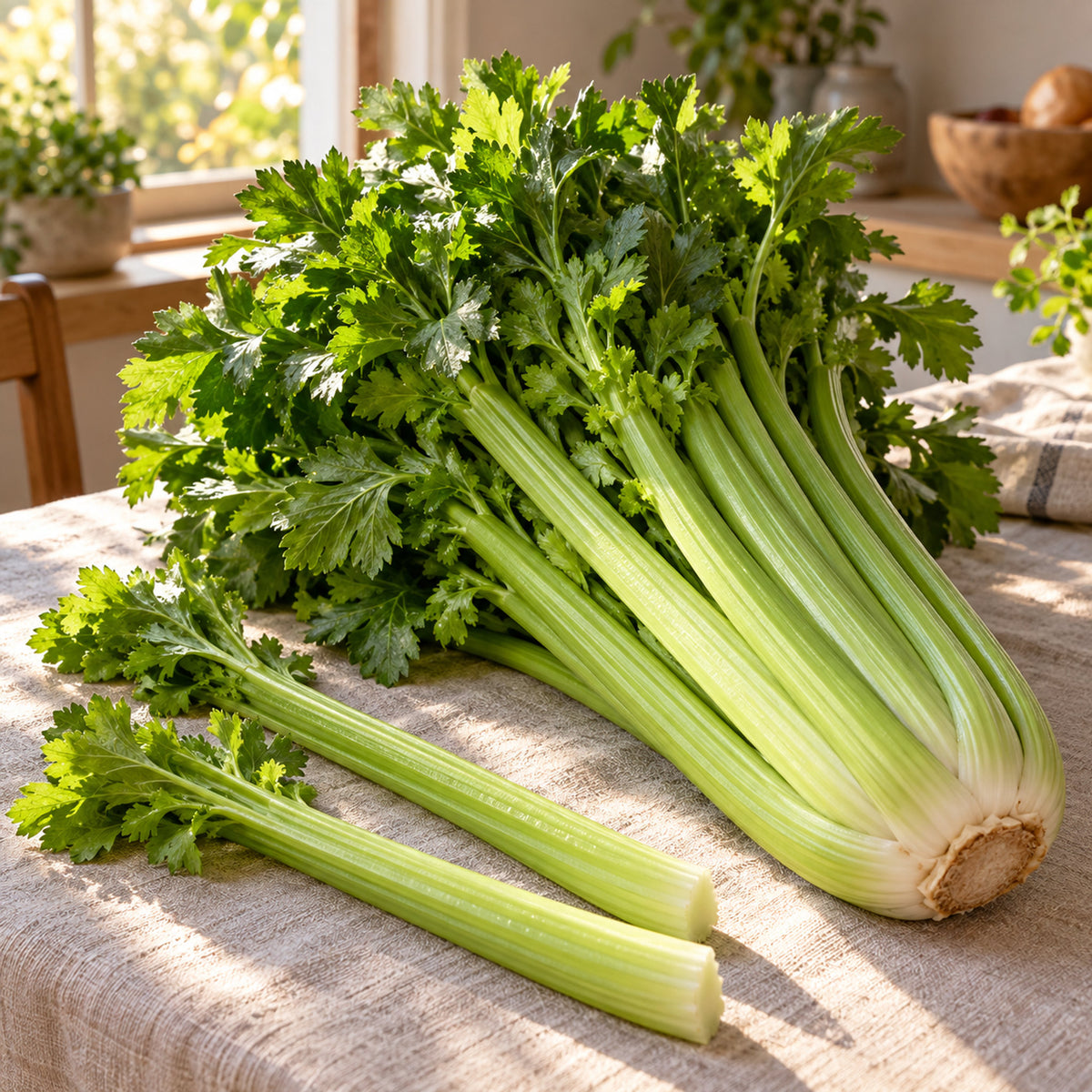 Utah Garden Celery Seeds harvest up close