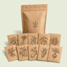 Vegetable Seed Kit, 35 Varieties: kraft pouch with seed packets