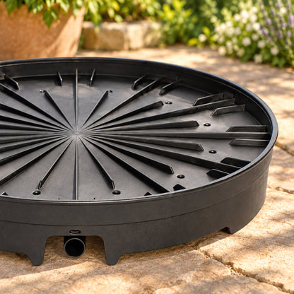 Vertical Planter Spinning Base detail
