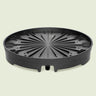 Vertical Planter Spinning Base on a soft green background